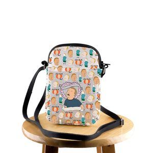 Cartoon Crossbody Bag Travel Bag Bobby Quote Bag Bee C O_O
